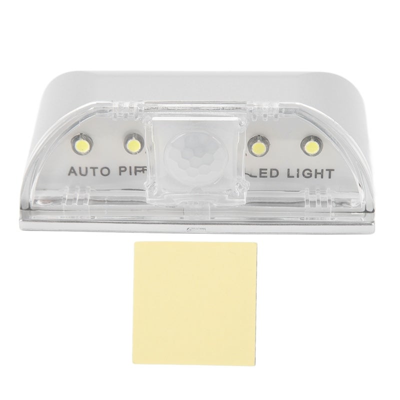 LED Motion Sensor Light: Battery Operated, Energy Saving PIR Motion Detector Light - Auto On Off, Small Size Motion Activated Light for Keyholes, Corridors, Stairs & Dark Spaces - Image 1