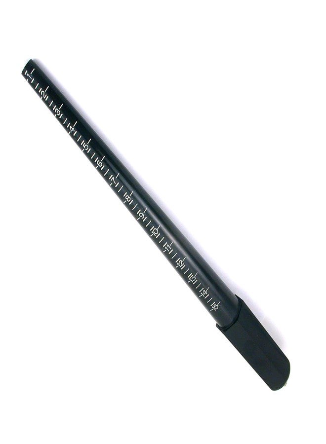 LUXURO Black Plastic Ring Stick Mandrel Jewelers Sizing Repair Tool | Jewellery Making Tool - Image 1