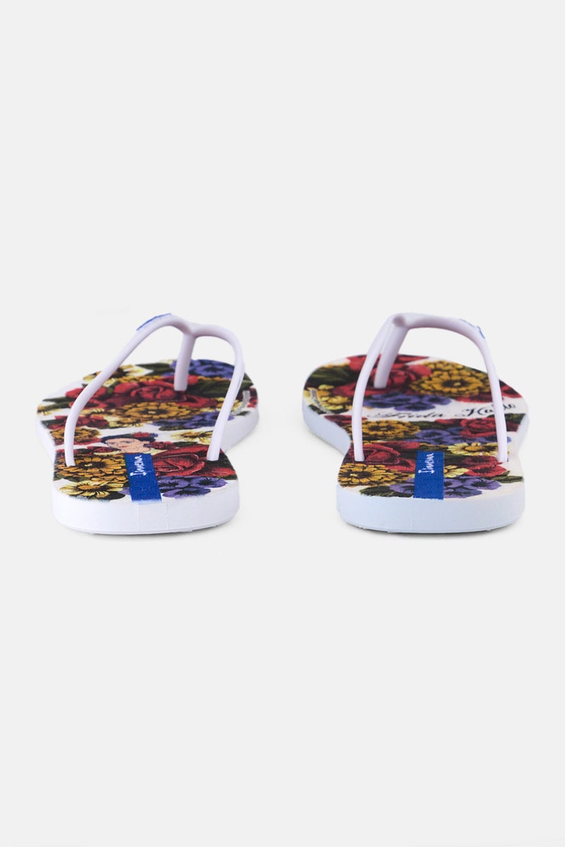 Ipanema Women Frida Kilo Slip On Slippers, White Combo - Image 2