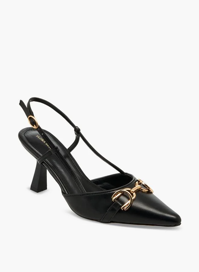 فلورا بيلا من شو إكسبرس Women Embellished Flared Heel Shoes