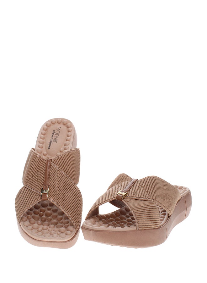 MODARE Ankle Elasticated Strap Open Toe Sandals - Image 5