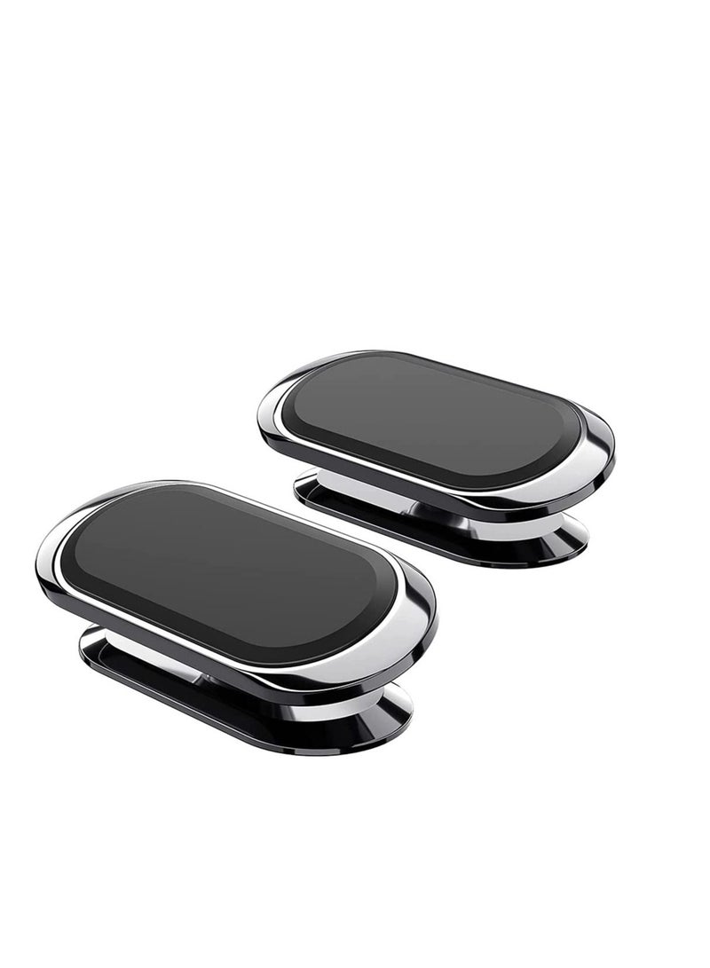Y&D Magnetic Phone Holder for Car, Universal Cell Magnet Car Mount Dashboard & Vent 360° Rotation Adjustable Compatible with All Smartphones Tablets (2 Pack)