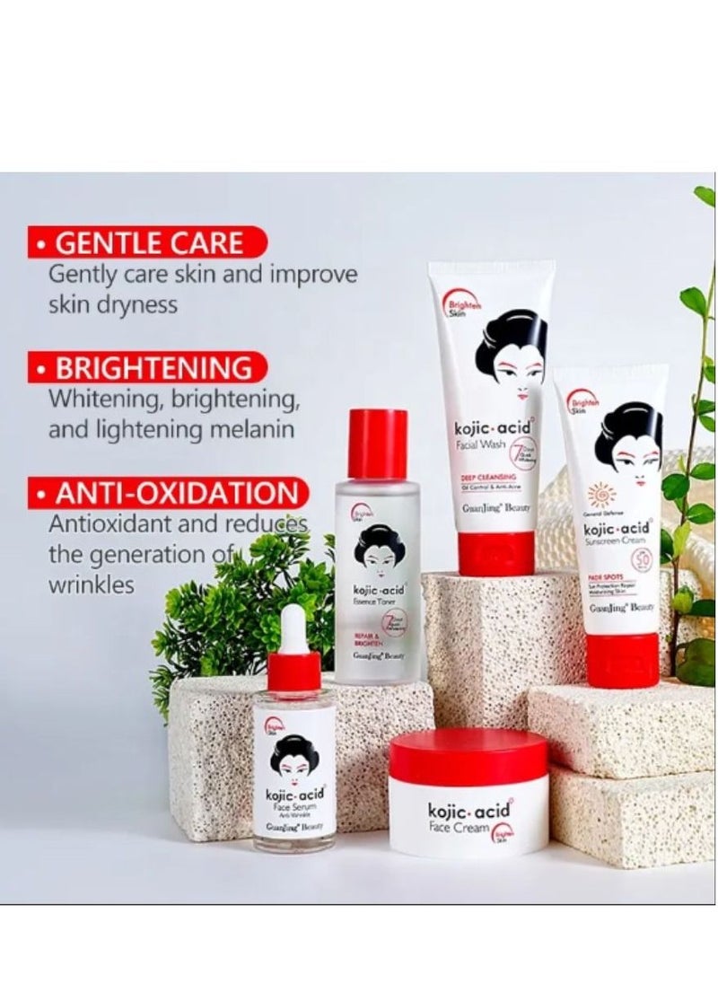 GUANJING GUANJING Kojic Acid Anti Aging Skin Care Set  - Image 5