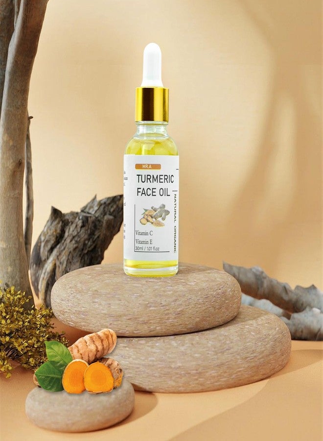 MR.A Turmeric Oil, Turmeric Face oil with Vitamin C for Face Body, Ginger Moisturizer Great for Cleanses Skin, Moisturize & Soothing skin, Tumeric Face Oil for All Skin Type - Image 3