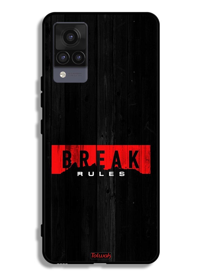 Tolwak Vivo V21 Protective Case Cover Break Rules - Image 2