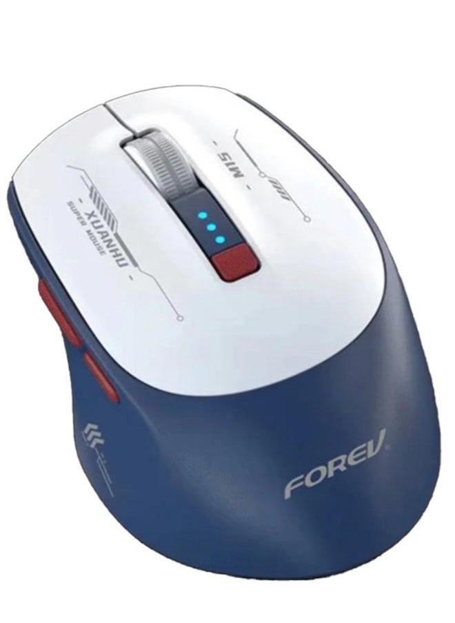 فوريف - ماوس لاسلكي للكمبيوتر الشخصي والكمبيوتر المحمول مزود بـ 6 أزرار وجهاز استقبال USB صغير - Image 1