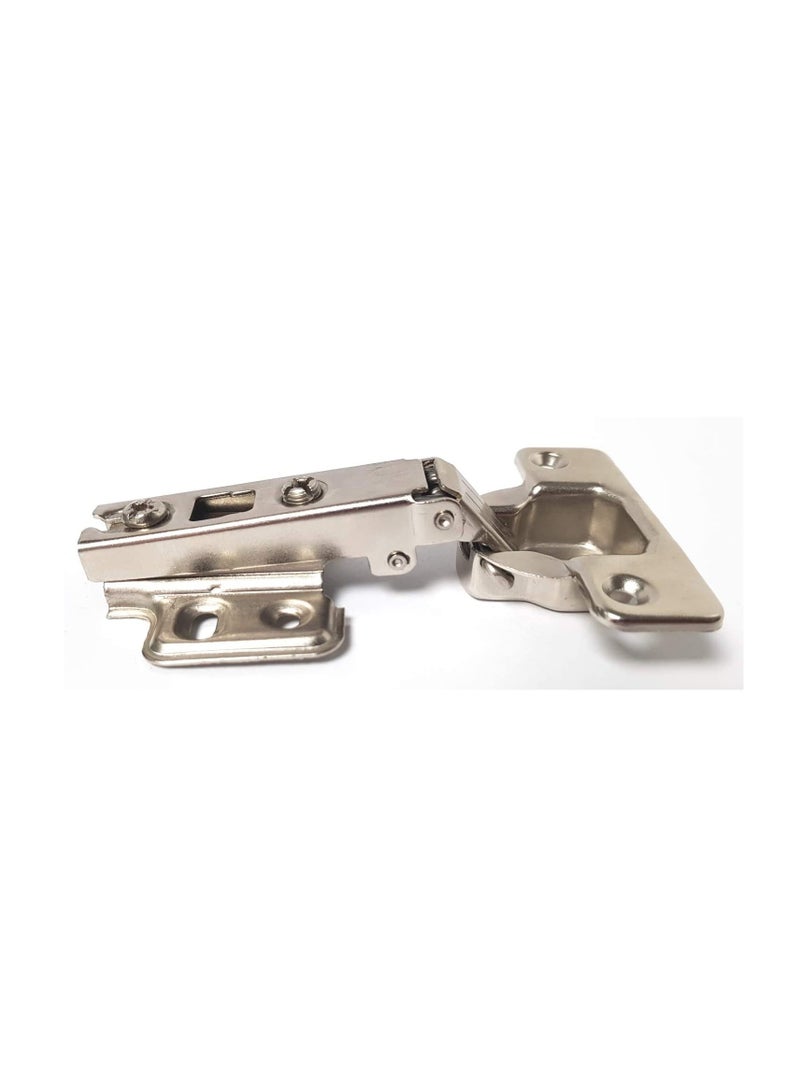 110 Degree Angle Adjustable Stainless Steel Cabinet Door Concealed Cabinet Hinge Full Overlay Half Overlay Inset Hinges (2, Full Overlay) - Image 2