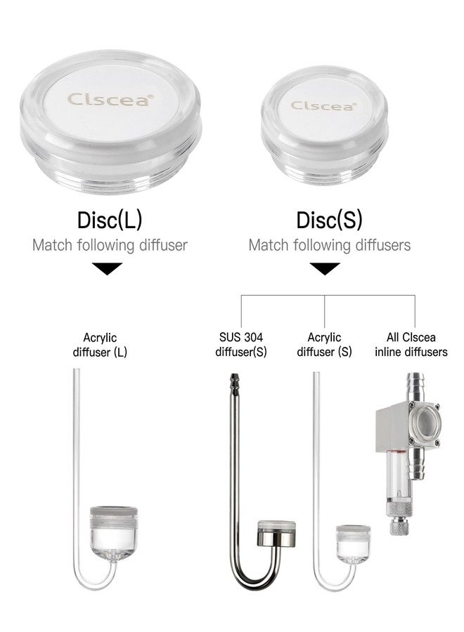 Clscea Aquarium CO2 Diffuser Replacement Ceramic CN100 (S) - Image 3