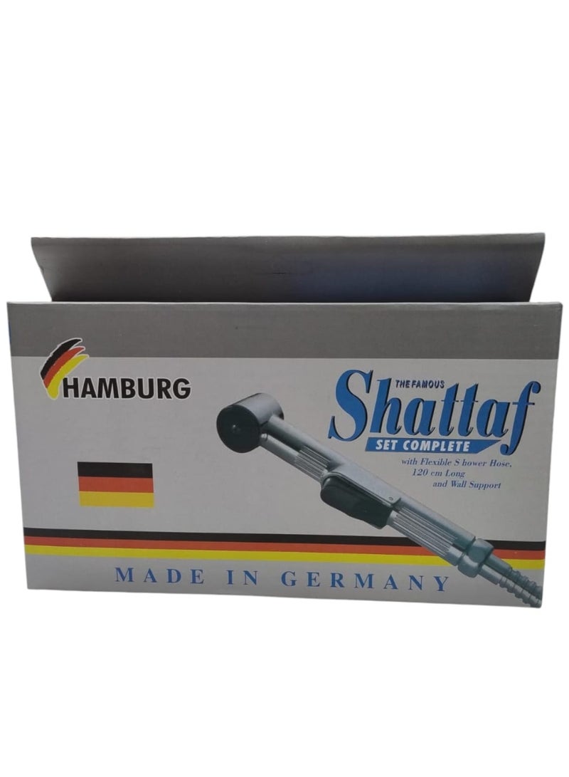 Hamburg German Bidet Spray – Complete Set with 120cm Flexible Hose & Wall Holder, High-Quality German Manufacturing - Image 2