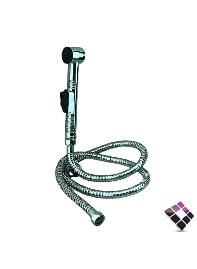Hamburg German Bidet Spray – Complete Set with 120cm Flexible Hose & Wall Holder, High-Quality German Manufacturing - Image 1