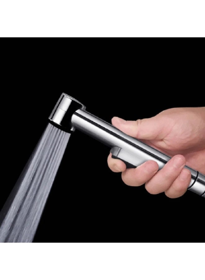 Hamburg German Bidet Spray – Complete Set with 120cm Flexible Hose & Wall Holder, High-Quality German Manufacturing - Image 5