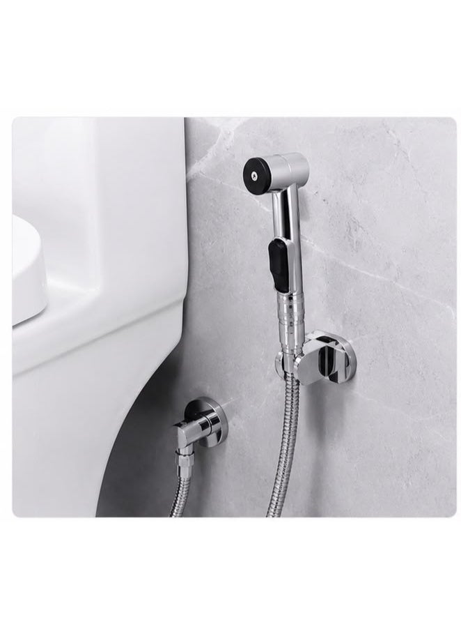 Hamburg German Bidet Spray – Complete Set with 120cm Flexible Hose & Wall Holder, High-Quality German Manufacturing - Image 2