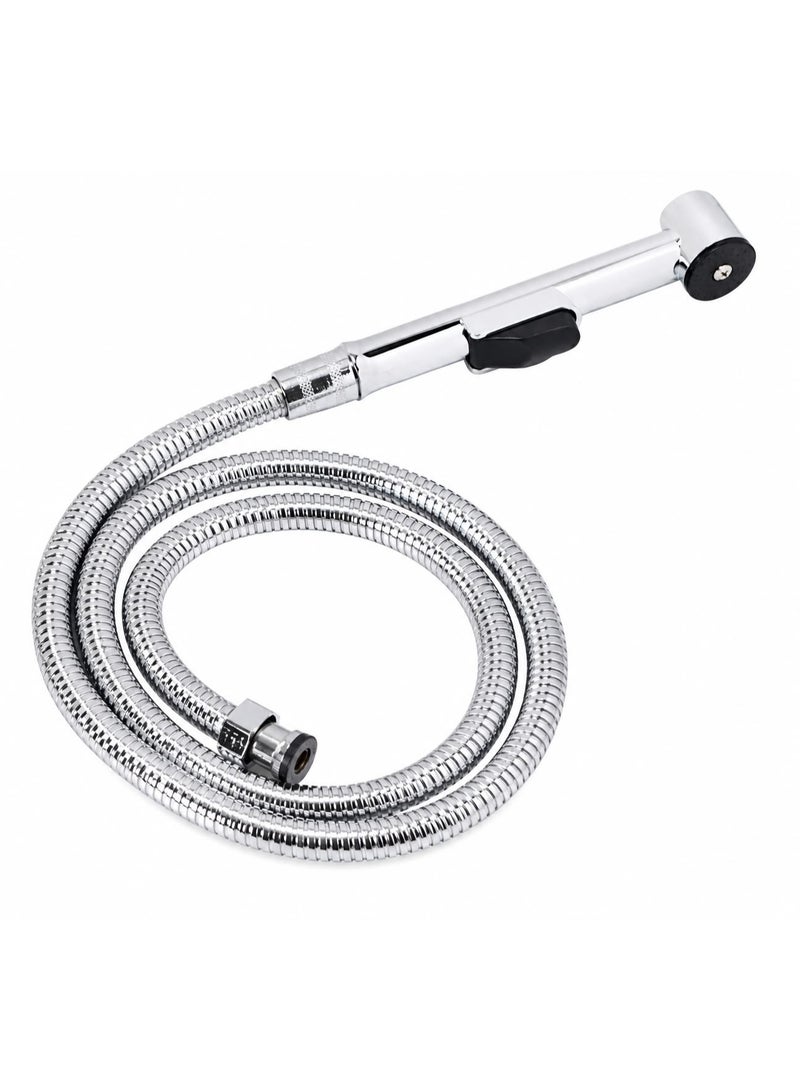 Hamburg German Bidet Spray – Complete Set with 120cm Flexible Hose & Wall Holder, High-Quality German Manufacturing - Image 5