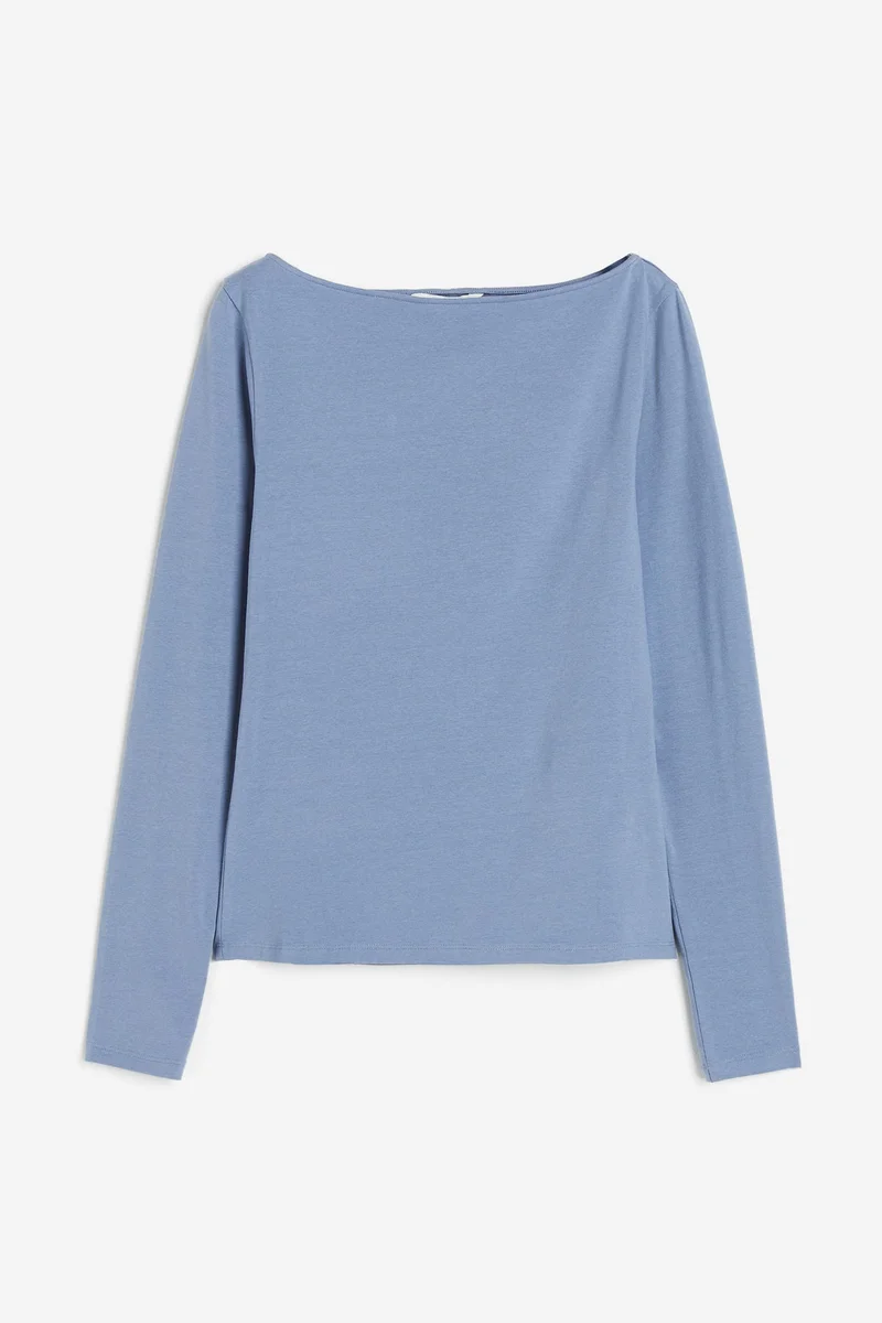 H&M Boat Neck Top