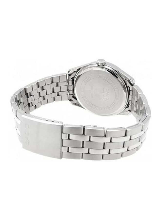 CASIO Men Enticer Analog Watch MTP-1335D-7A - 38 mm - Silver - Image 2