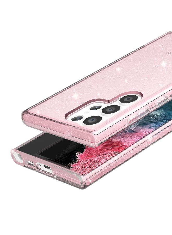 S-TOP Case For Samsung Galaxy S23 Ultra 5G Shockproof Terminator Style Glitter Powder Phone Case - Image 4