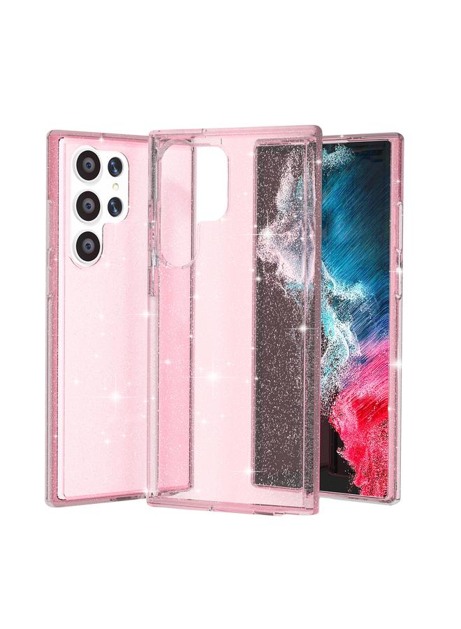 S-TOP Case For Samsung Galaxy S23 Ultra 5G Shockproof Terminator Style Glitter Powder Phone Case - Image 1