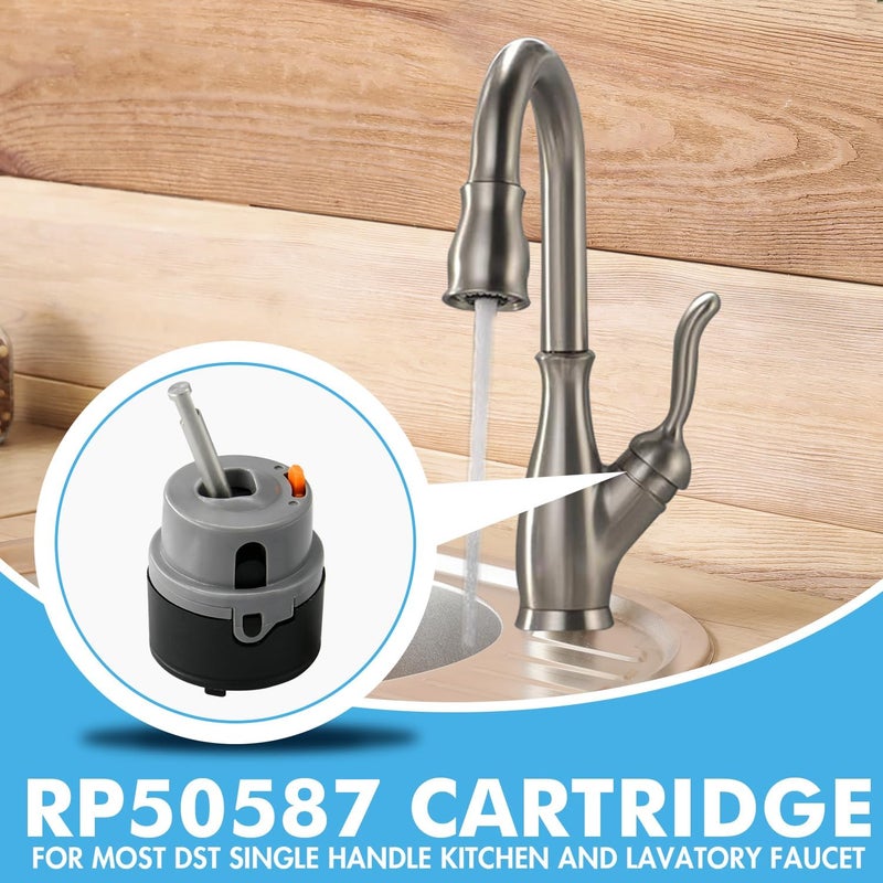 Ahenbal RP50587 Cartridge Replacement for Delta Single Handle Kitchen and Lavatory Faucets, Works with DIAMOND Seal Technology Models Featuring a 36 mm Motion, with Allen Wrench - Image 2