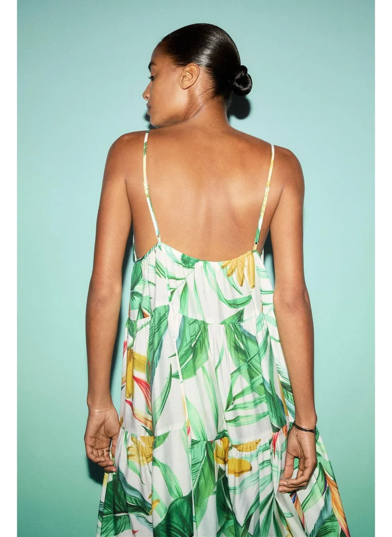 اتش اند ام Tiered maxi dress