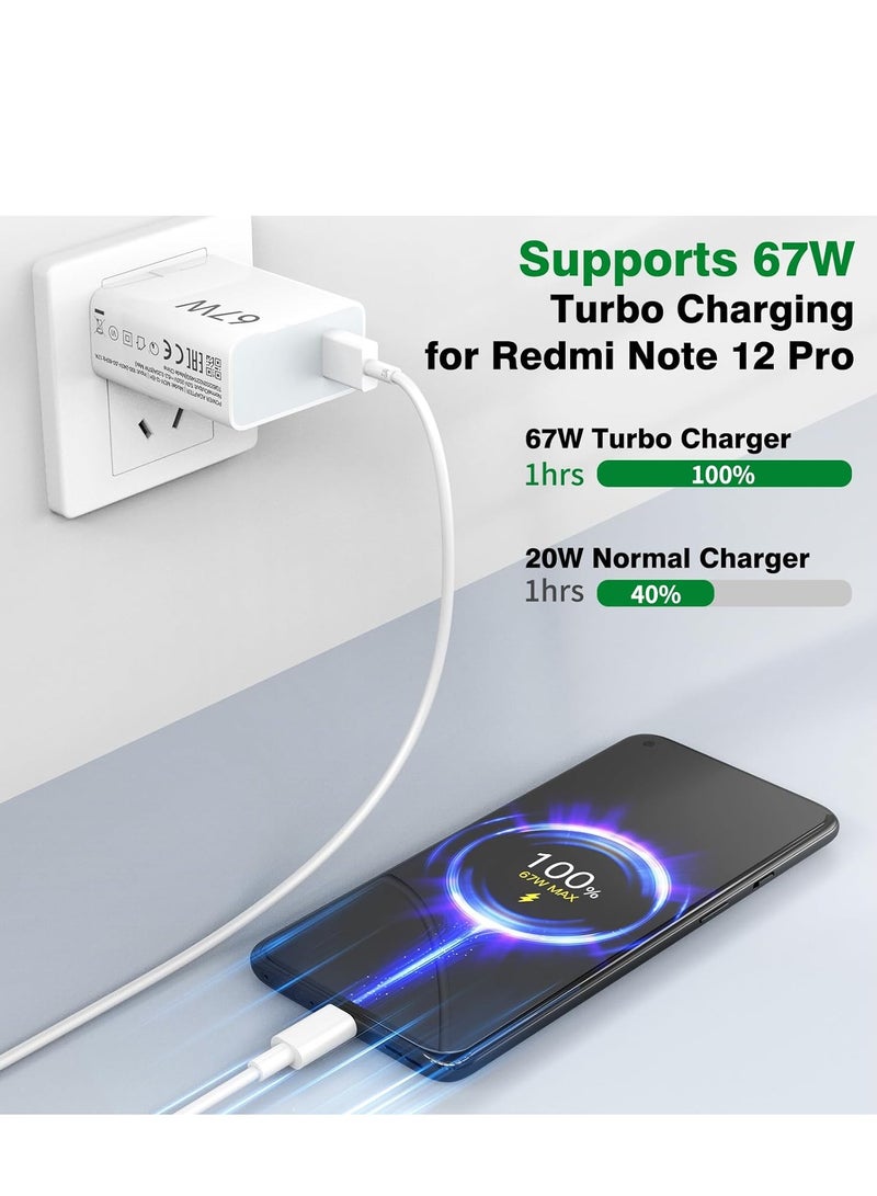 General 67W Fast Charger Travel UK Plug Adapter for Xiaomi Mi 15 14T 14 13 13T 12 12t 12s Pro Lite Redmi Note 14 13 Pro 12 11 10 9 K80 K70 K60 K50 11 11s Plus 11t Poco F6 F5 F4 X7 X6 X5 X4 Gt Black Shark 4  - Image 3