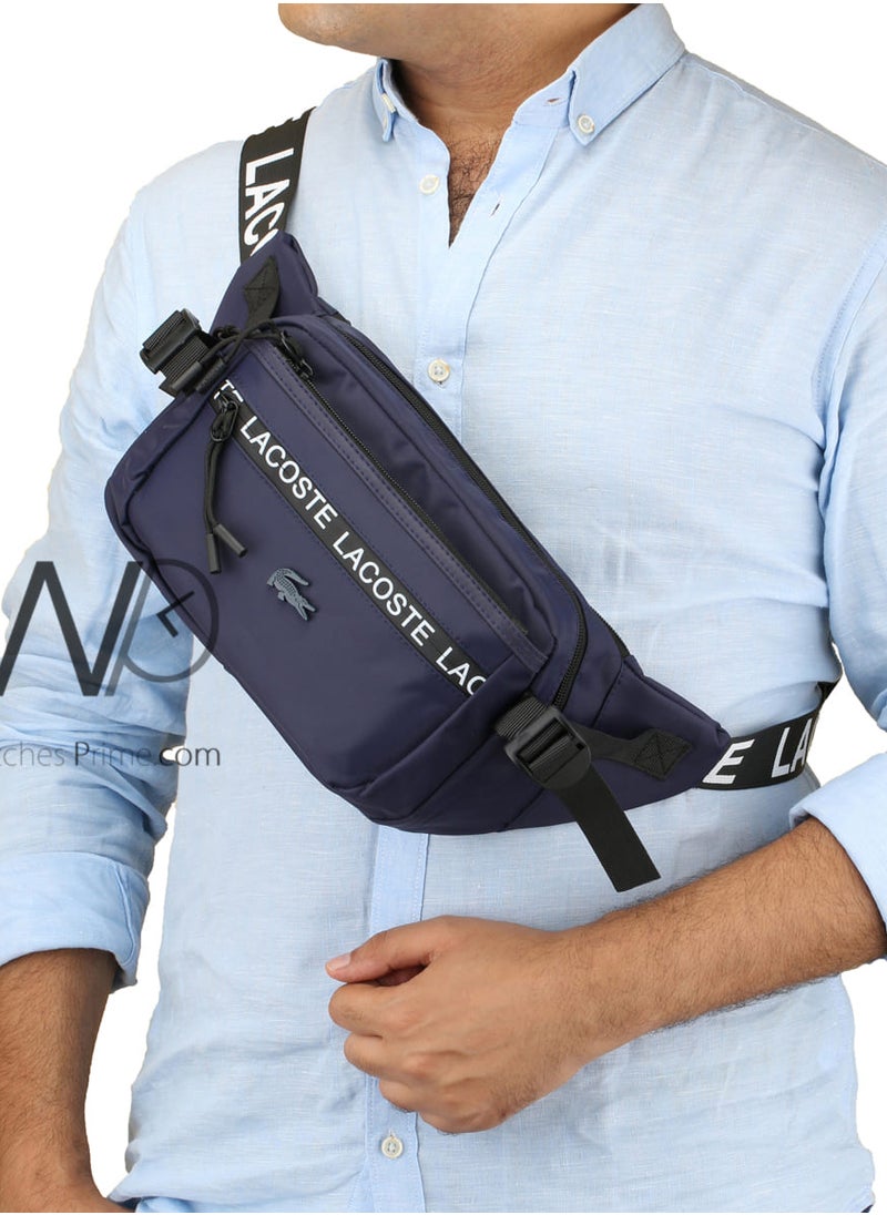 LACOSTE Lacoste Waterproof Waist Belt Blue Bag Men  - Image 2