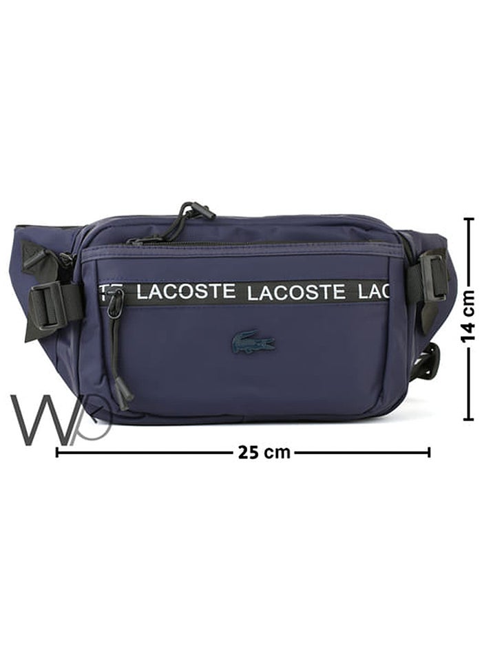 LACOSTE Lacoste Waterproof Waist Belt Blue Bag Men  - Image 3