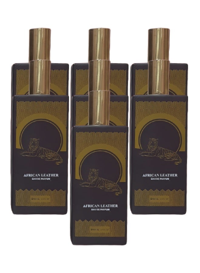 EMYC 7 Pieces African Leather Perfume For Unisex 100ml EDP - Image 1