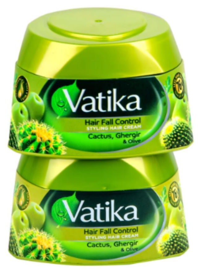 فاتيكا كريم التصفيف للتحكم بسقوط الشعر للنساء من فاتيكا 140 مل 2 قطعة - Image 1