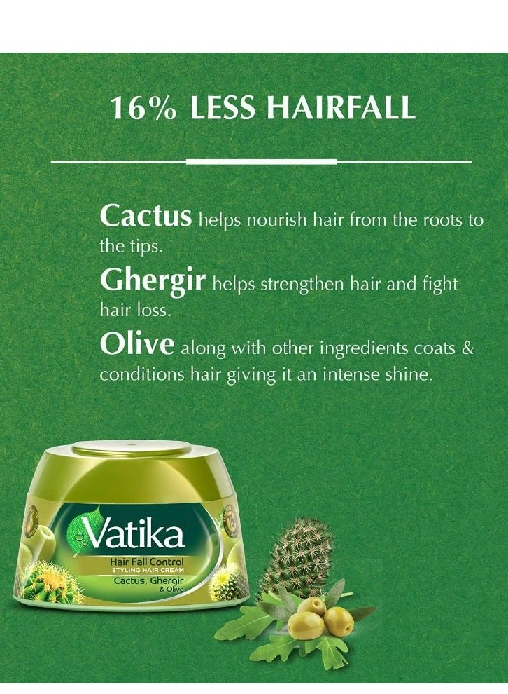 فاتيكا كريم التصفيف للتحكم بسقوط الشعر للنساء من فاتيكا 140 مل 2 قطعة - Image 4