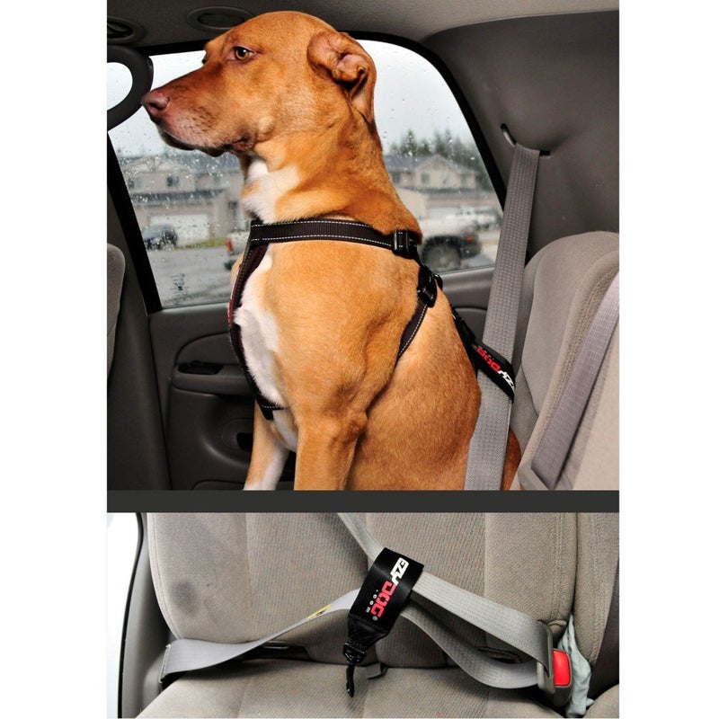 EzyDog Universal Dog Seat Belt Restraint for Cars â€“ Durable Easy to Use Seatbelt Attachment for Dog Harness with Superior Strength and Nylon Webbing - Image 4