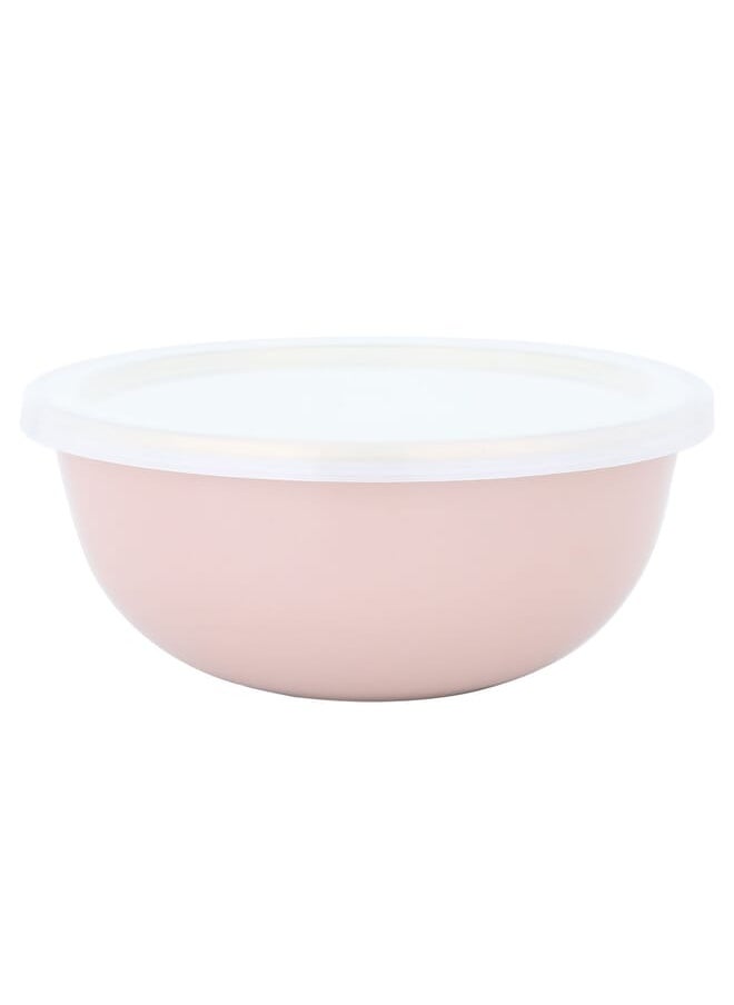 Alsaif Gallery Turkey Light Pink Bowl With Plastic Lid 16 Cm  - Image 1