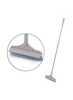 Generic 2 In 1 Floor Scrub Brush with Window Squeegee 120 Degrees