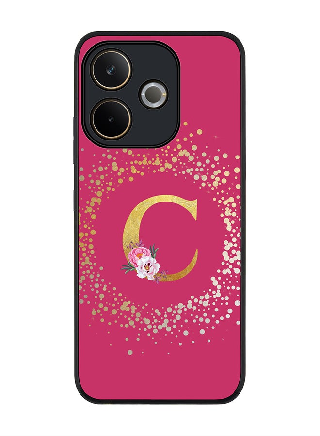 Stylizedd غطاء لهاتف أوبو A5 برو 5G / A5 برو 4G / 5G، حماية كاميرا رفيعة، غطاء هاتف مقاوم للصدمات - تصميم مخصص مزخرف - C (وردي غامق) - Image 1