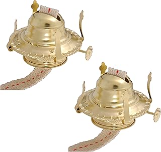 B&P Lamp B&P Lamp #2 Kerosene Lamp Burner (Brass) - 2 Pack  - Image 1