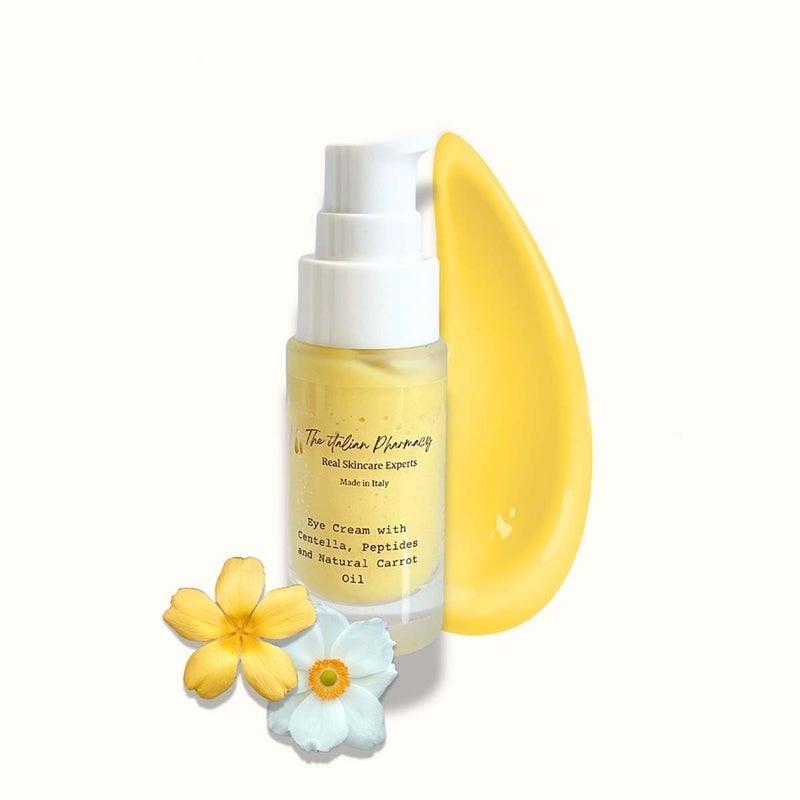 The Italian Pharmacy HydraEyes Hydrating Eye Cream  Moisturizing Formula for Brighter Youthful Eyes  AntiWrinkle Treatment