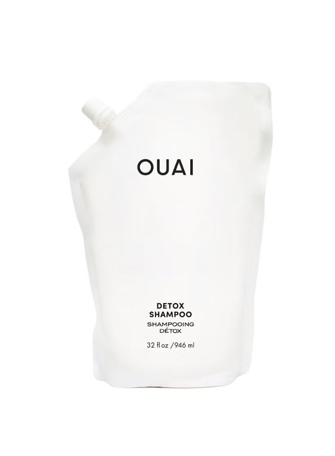OUAI Detox Shampoo Refill Pouch 946ml - Image 3