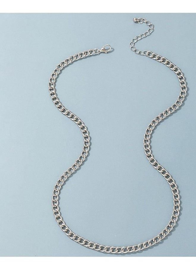 Stainless steel hip-hop chain for men with distinctive design  - Image 3