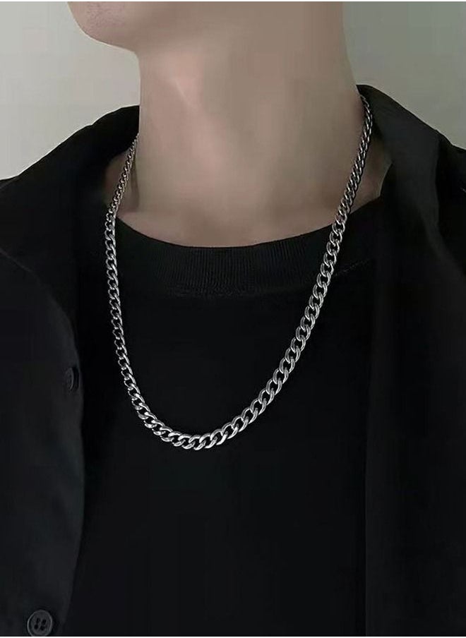 Stainless steel hip-hop chain for men with distinctive design  - Image 4