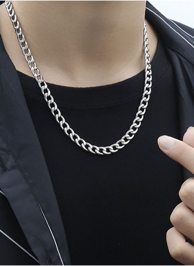 Stainless steel hip-hop chain for men with distinctive design  - Image 1