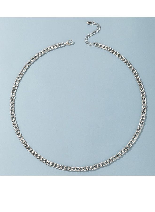 Stainless steel hip-hop chain for men with distinctive design  - Image 5