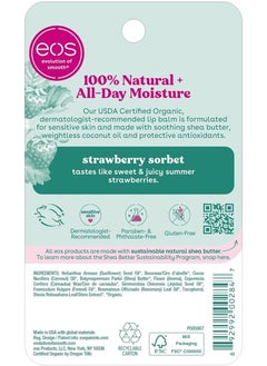 Eos Evolution Of Smooth EOS Natural Lip Balm Strawberry Flavor - 7g  - Image 2