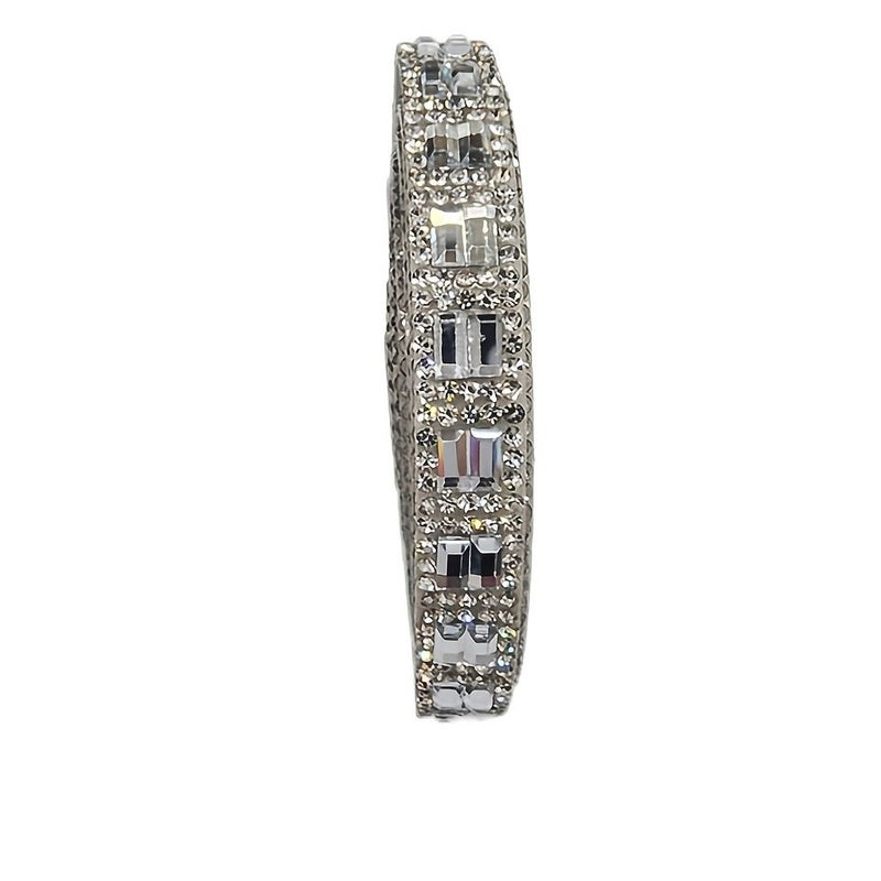 Self Adhesive Rhinestone Strip Silvery White 36in Long For Jewelry Car Sticker - Image 4