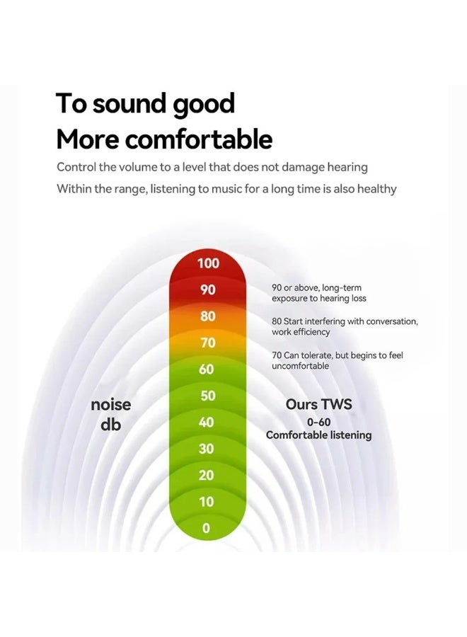 Best Wireless Earbuds , Free Clip earbuds ear clips, lightweight design for sports, noise reduction, 3D stereo sound, sweat resistant and waterproof - Image 5