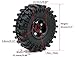 HOBBYSOUL Soft Sticky 61mm 10 Tires Heavy 10 Wheels Rims for RC Crawler 124 Axial AX24 SCX24 FMS FCX24 118 TRX4M Upgrade - Image 4
