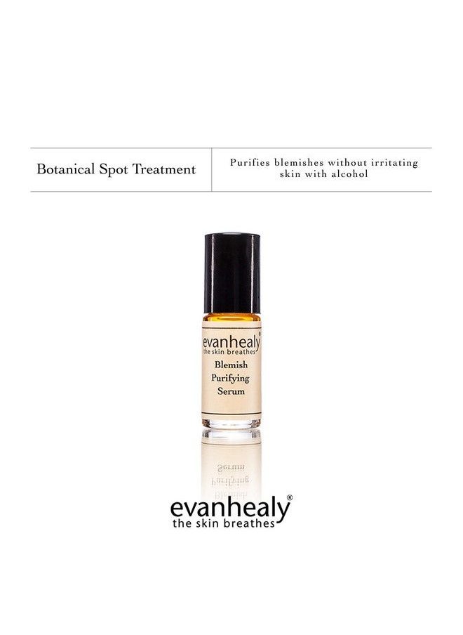 evanhealy - Blemish Purifying Facial Serum Rollon ; Natural Acne Spot Treatment With Essential Oil For Oily & Sensitive Skin ; Rosehip Seed Oil & No Drying Alcohol - Image 1