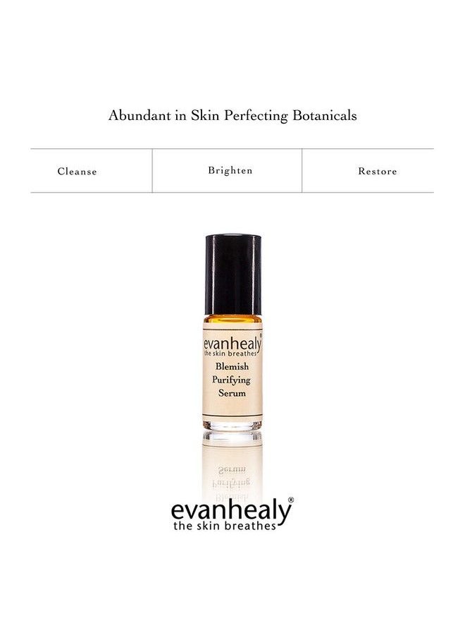 evanhealy - Blemish Purifying Facial Serum Rollon ; Natural Acne Spot Treatment With Essential Oil For Oily & Sensitive Skin ; Rosehip Seed Oil & No Drying Alcohol - Image 1