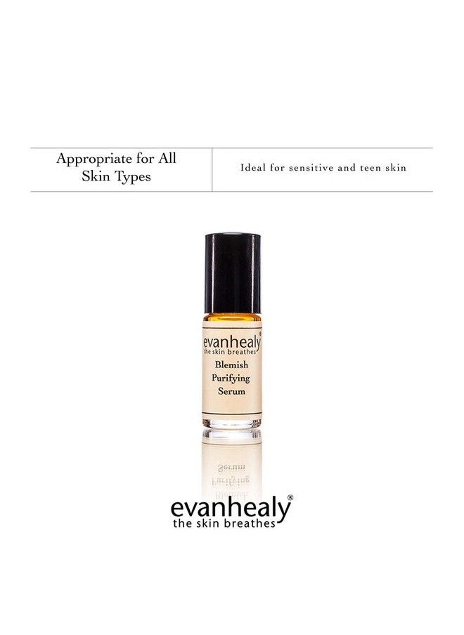 evanhealy - Blemish Purifying Facial Serum Rollon ; Natural Acne Spot Treatment With Essential Oil For Oily & Sensitive Skin ; Rosehip Seed Oil & No Drying Alcohol - Image 1