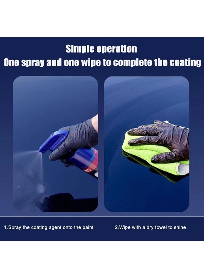 Generic Car Paint Spray Polish Ceramic 3 in 1 Car Shield Coating High Protection, Car Exterior Restorer and Refurbishing Agent  - Image 3