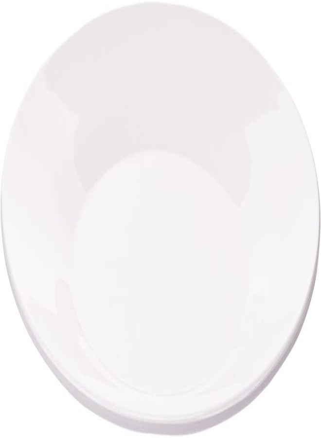 AKDC M/Mine Dinner Plate L(26cm) xW(26cm) xH(3cm) White - Image 5