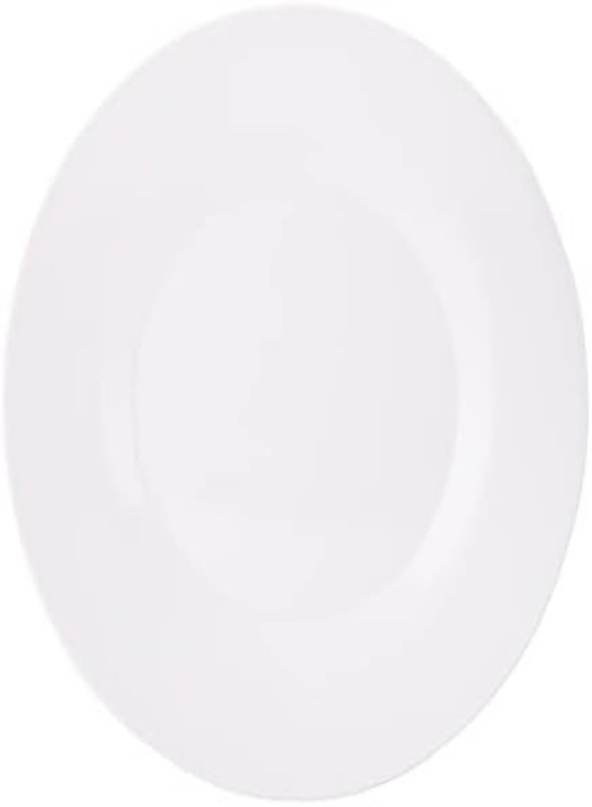 AKDC M/Mine Dinner Plate L(26cm) xW(26cm) xH(3cm) White - Image 4